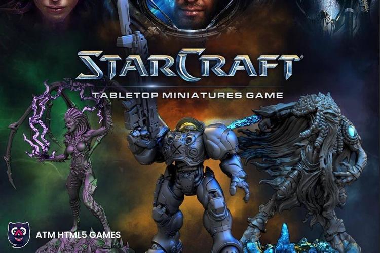 StarCraft Miniatures Game: Play as Terran, Zerg, or Protoss