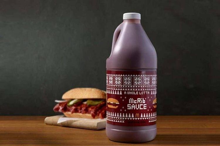 The McRib Is Back: Grab a Jug of Sauce for $20!