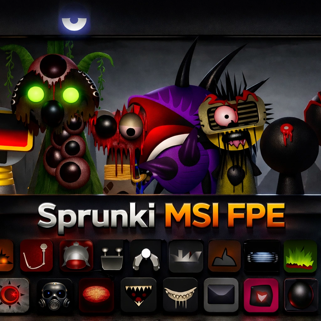 Sprunkin MSI FPE Game Explore Experimental Music Play